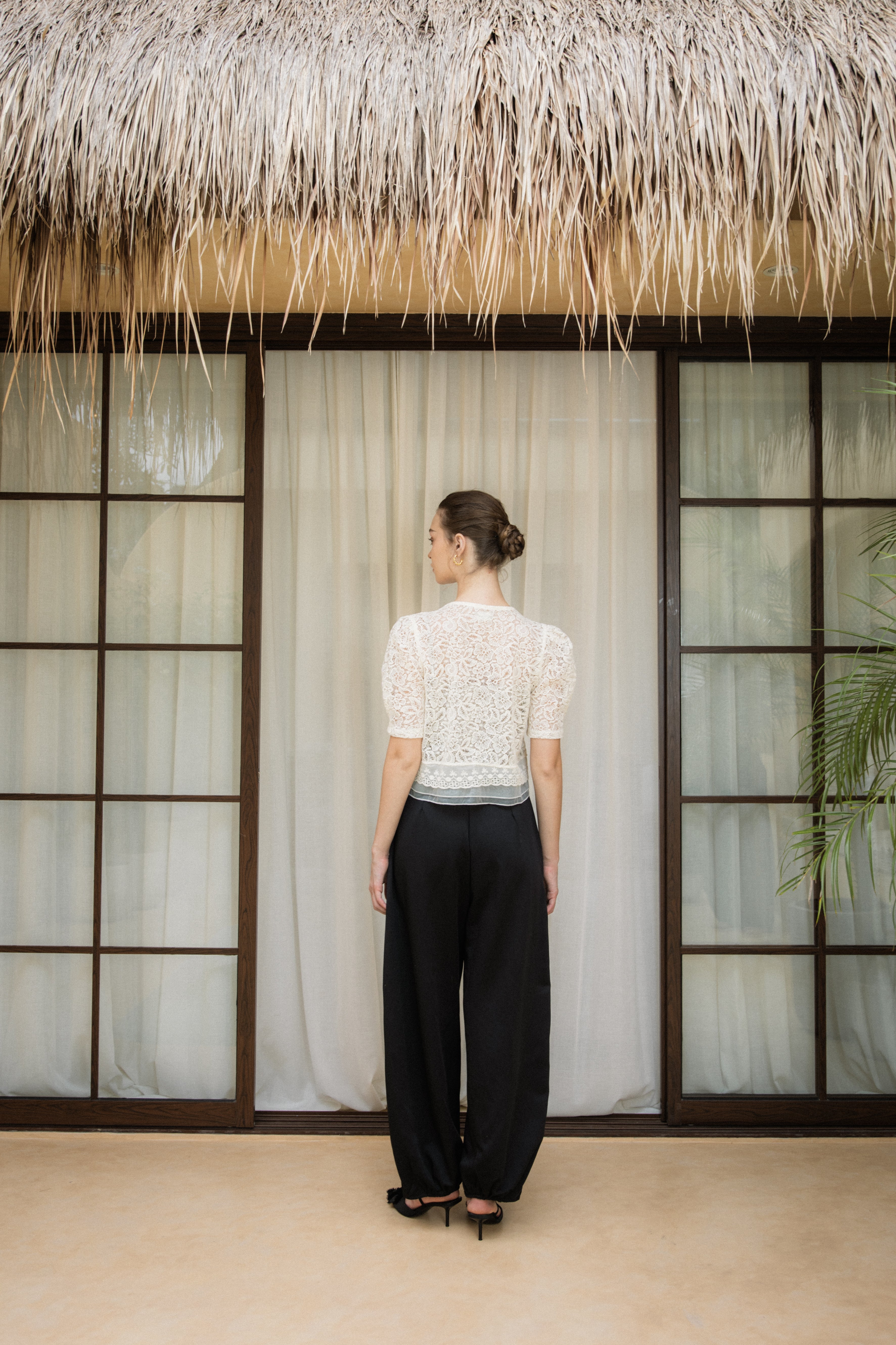 Veira Cropped Blouse